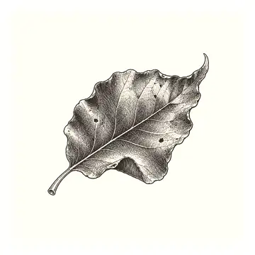 a small fallen leaf