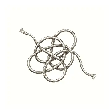 a small tangled thread